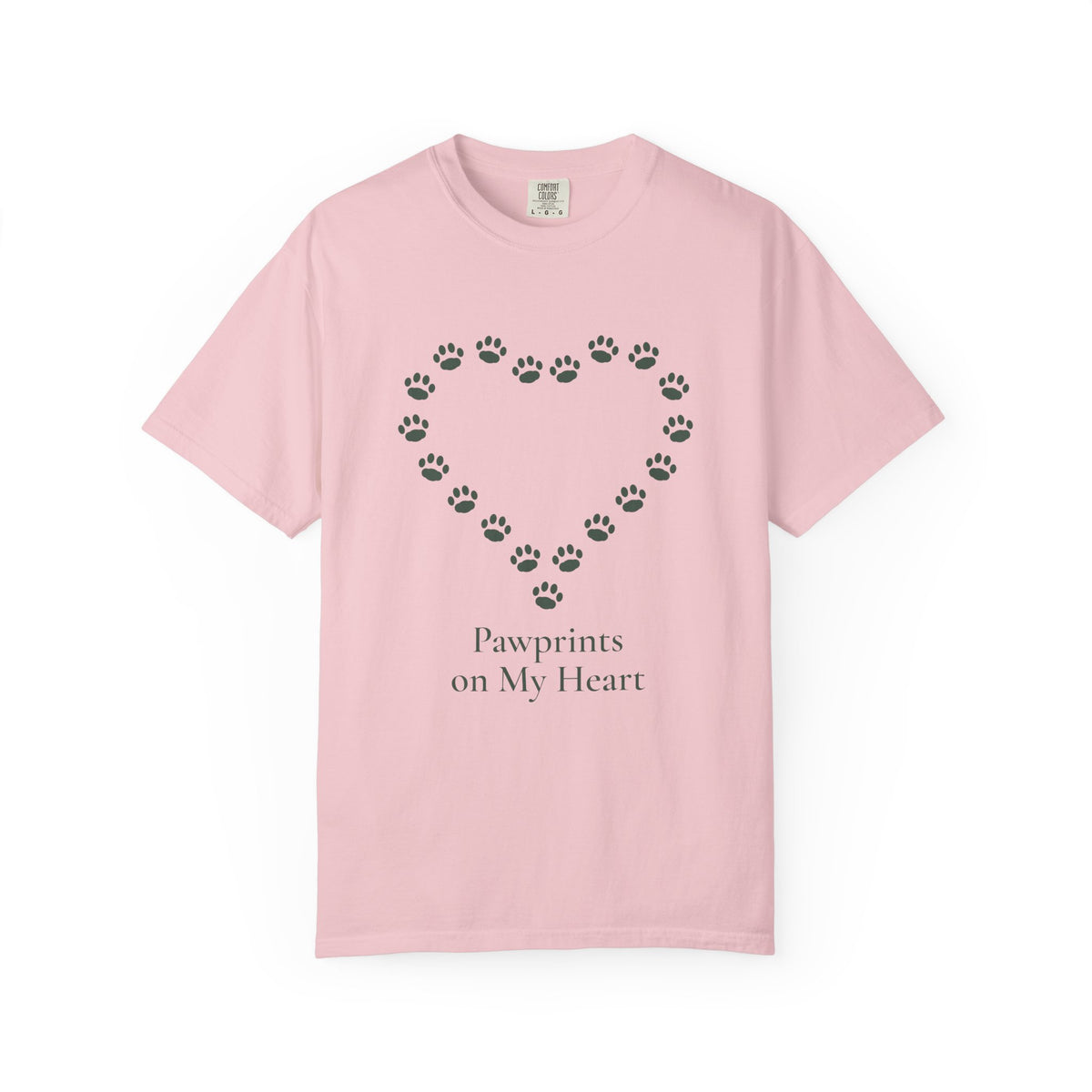 Pawprints on My Heart Tee - Pet Memorial T-Shirt