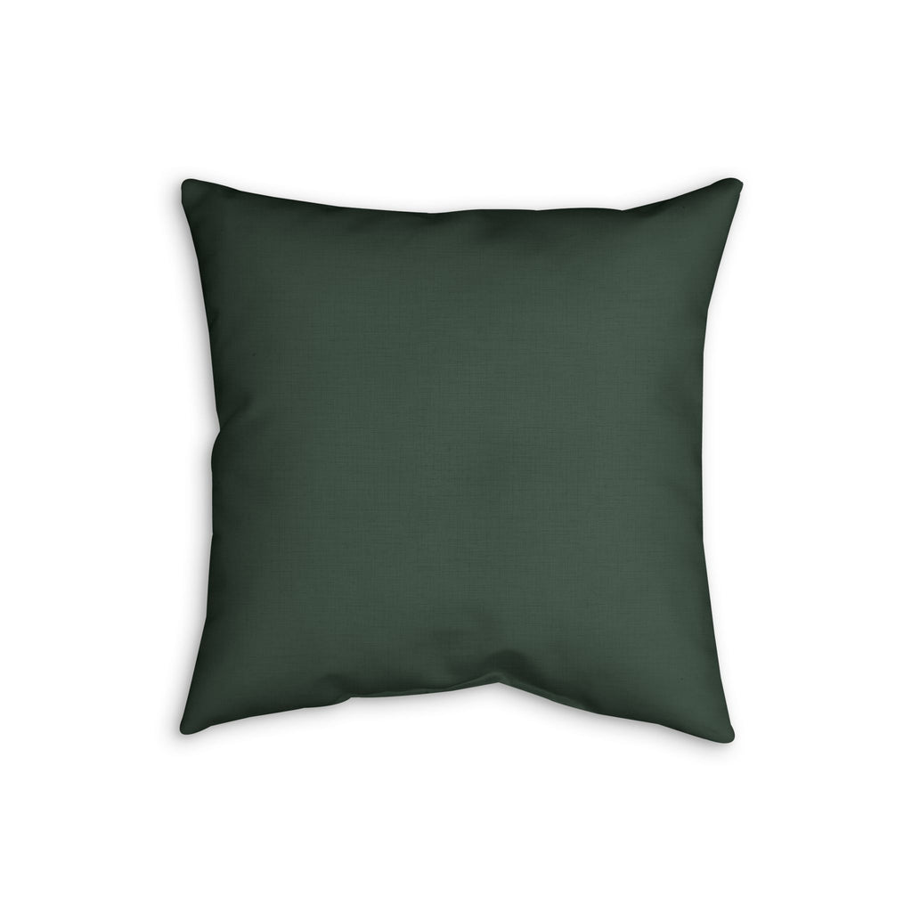 Forever in My Heart Pillow - Paw Heart Pet Memorial Faux Linen Throw Pillow