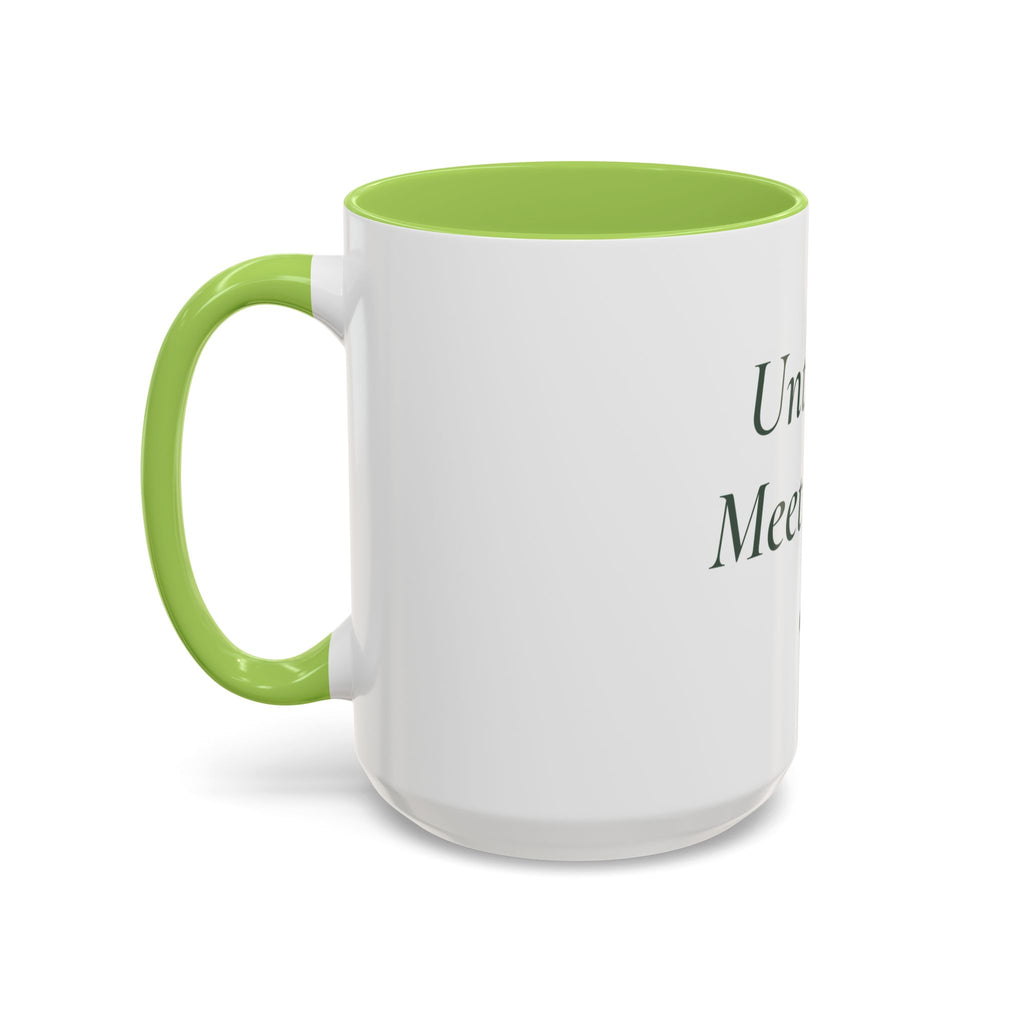 Until We Meet Again Pet Memorial Mug - Accent Ceramic Coffee Mug