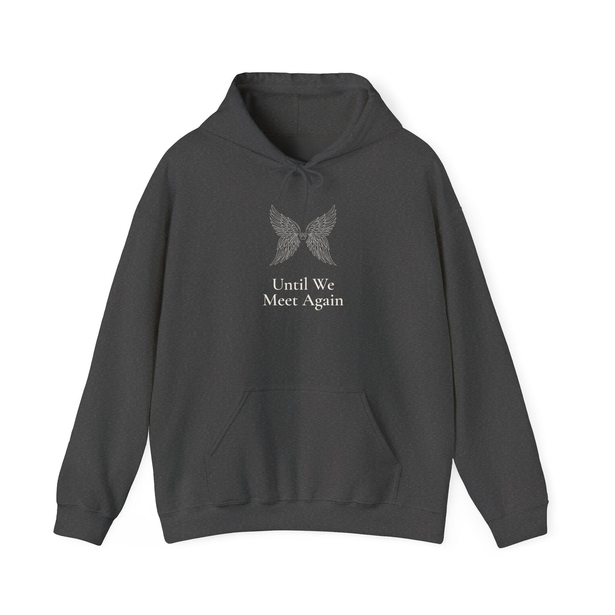 Until We Meet Again Hoodie - Angel Wings Pet Memorial Sweatshirt