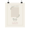 Personalized pet memorial print with a pet photo in a gold and sage frame design, 'In Loving Memory', name and dates - view 3